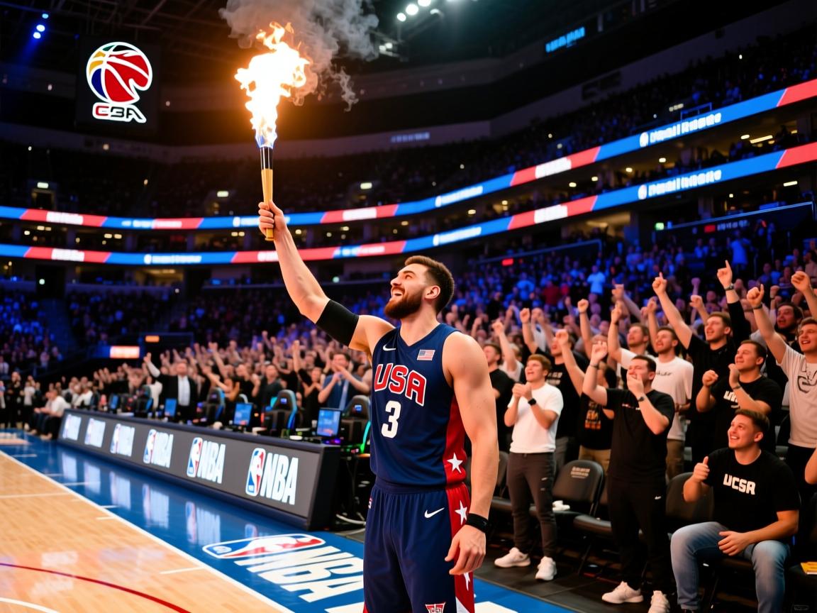 美国运动员点燃全场，引发观赏者热情