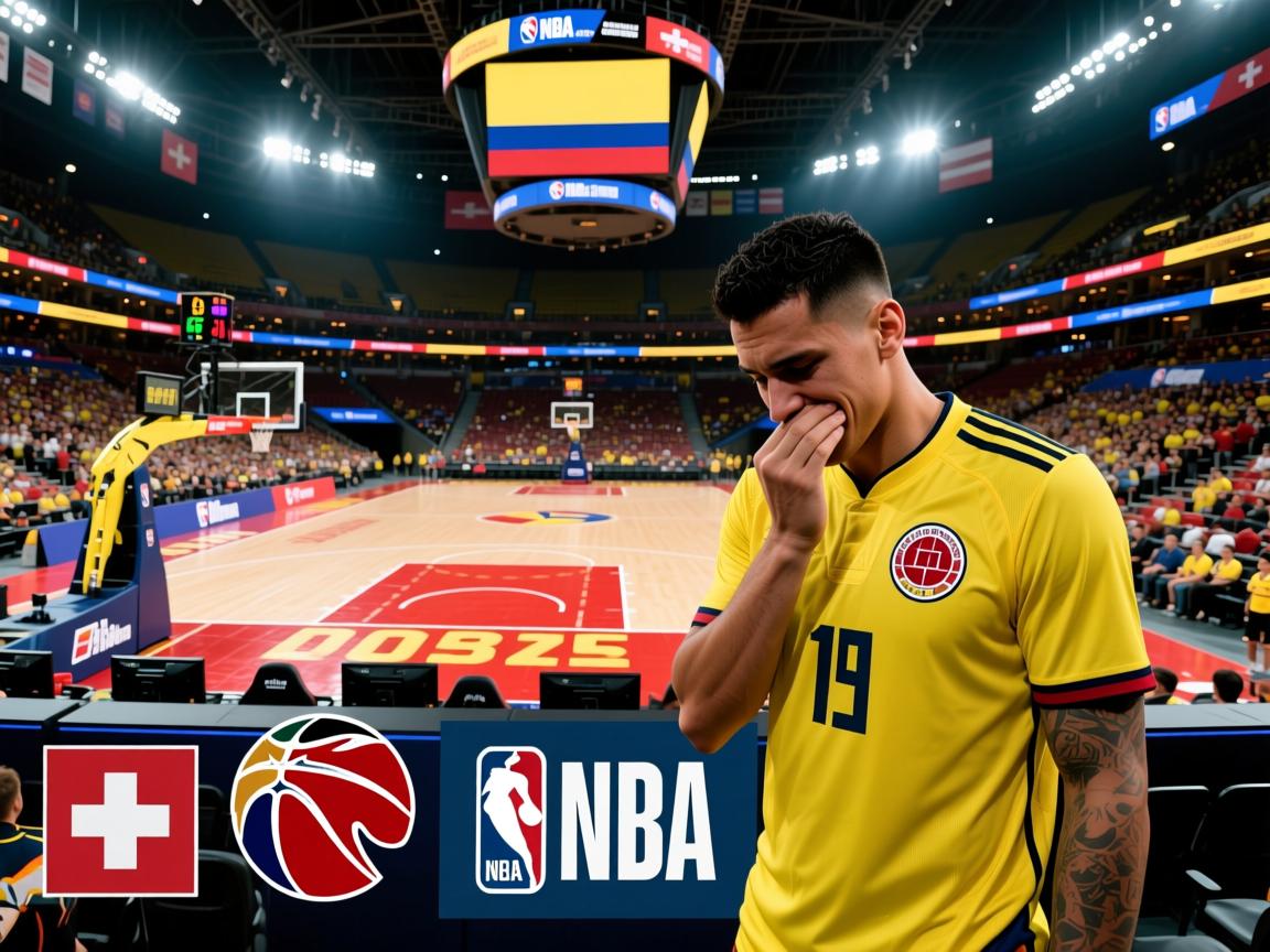 哥伦比亚队主场不敌瑞士，遗憾失利